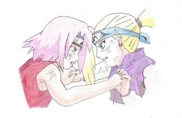 Sakura vs Ino