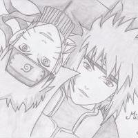 Minato a Naruto