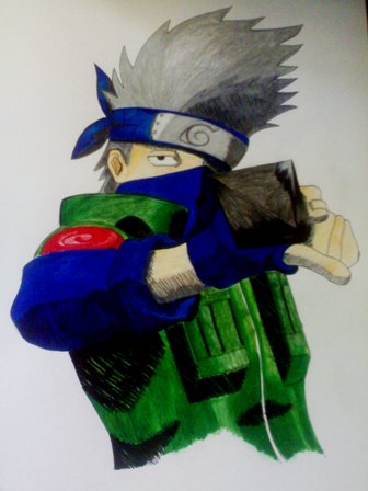 Kakashi by LeiaKashi :D