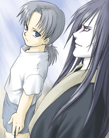 Orochimaru and Kabuto....