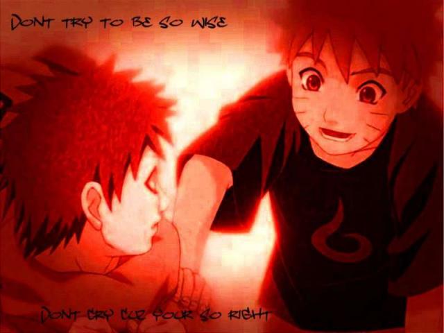 Gaara a Naruto