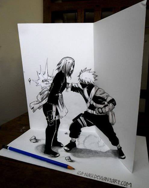 Rin & Kakashi