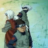 Kakashi,Iruka a Jiraiya