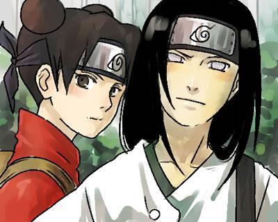 Neji a Tenten