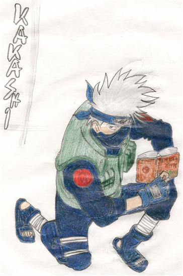 My FanArt - Kakashi and Icha-Icha