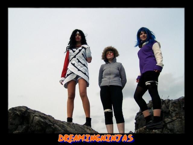 Kurenai sensei ,Kiba,Hinata