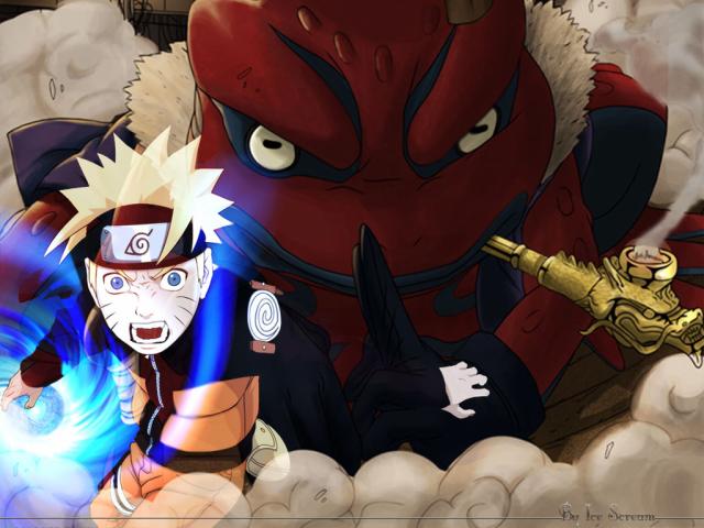 Naruto a Gamakichi