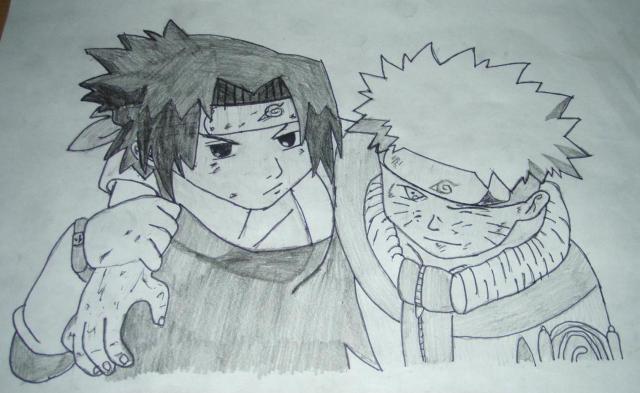 zničení Naruto a Sasuke 