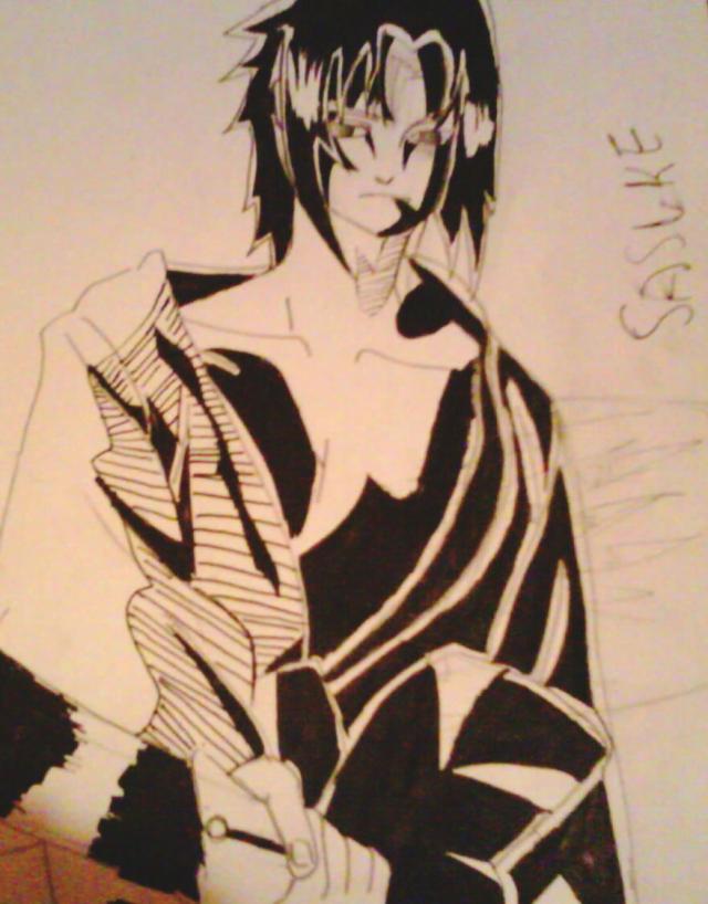 Sasuke tuší BY ARONN