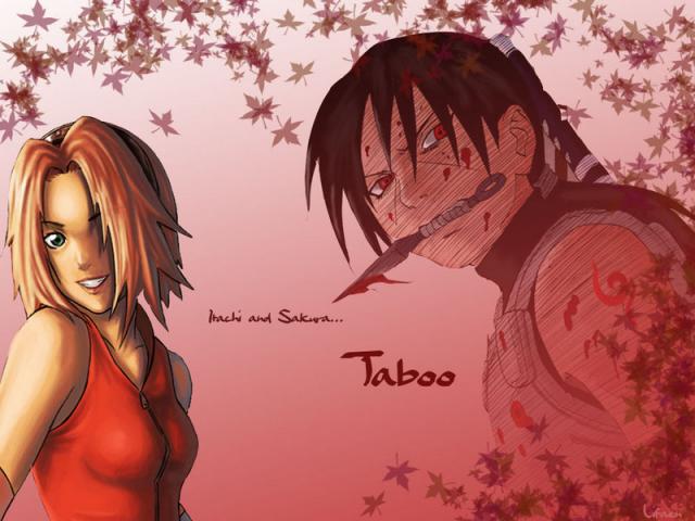 Sakura X Itachi - wallpaper