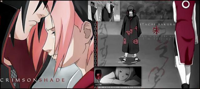 *Sakura and Itachi*