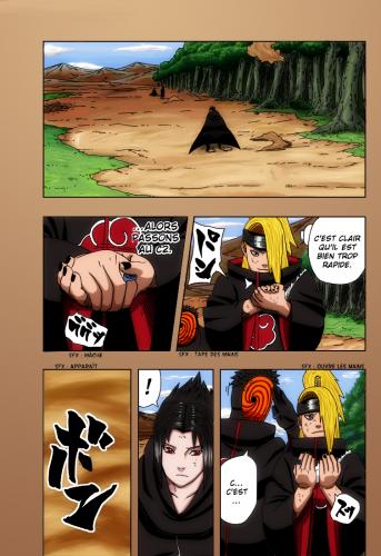 Tobi and Deidara vs. Sasuke