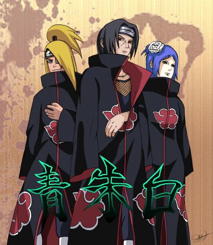 Itachi - Konan - Daidara