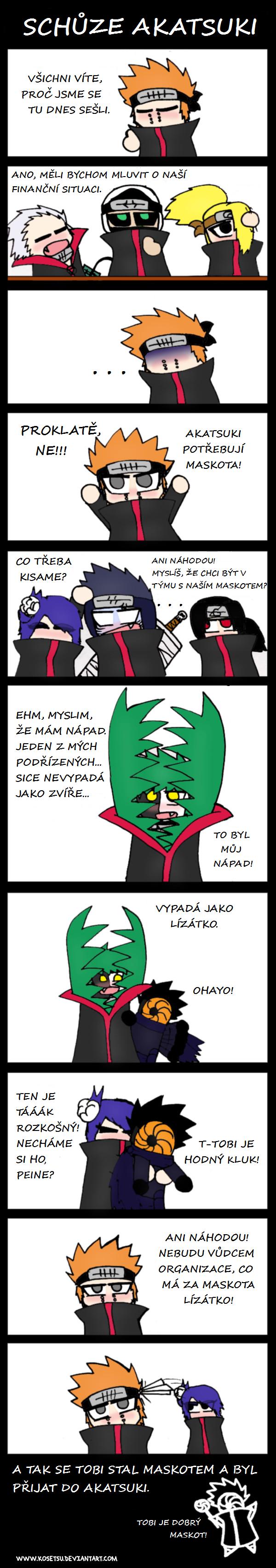 akatsuki aneb konkurs na maskota