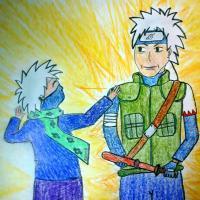 Kakashi & Sakumo Hatake