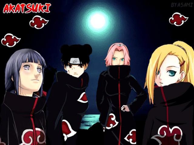 Dievčata v akatsuki:D