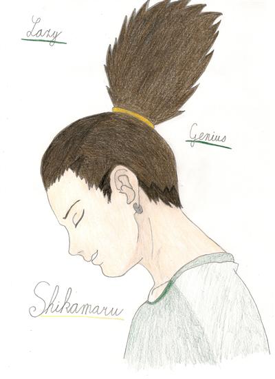 My FanArt - Shikamaru pro Buuublinku