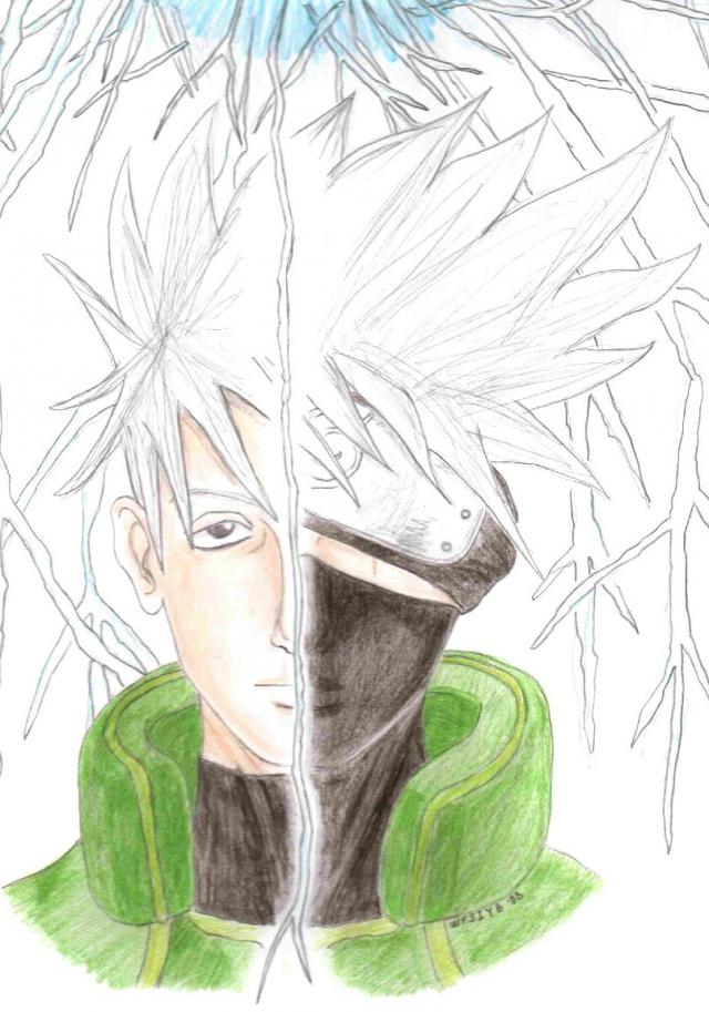 2 faces of Kakashi