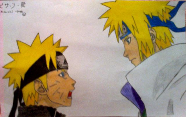 Naruto a Minato :)