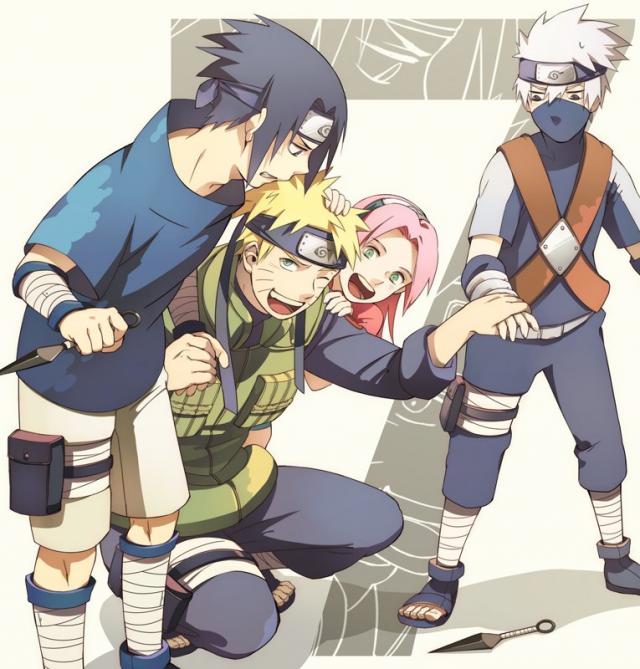 Naruto - leader teamu 7