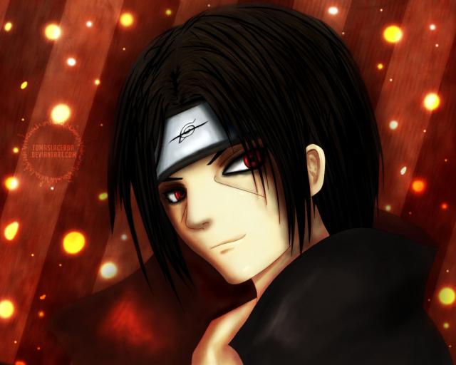 Itachi se usmívá