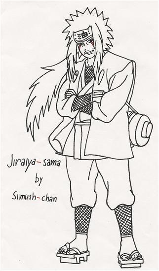 My FanArt - Jiraiya-sama