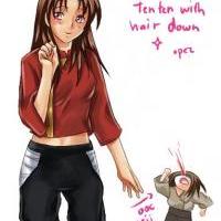 TenTen hair down!