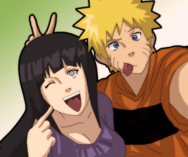 Funny faces NaruHina...xD