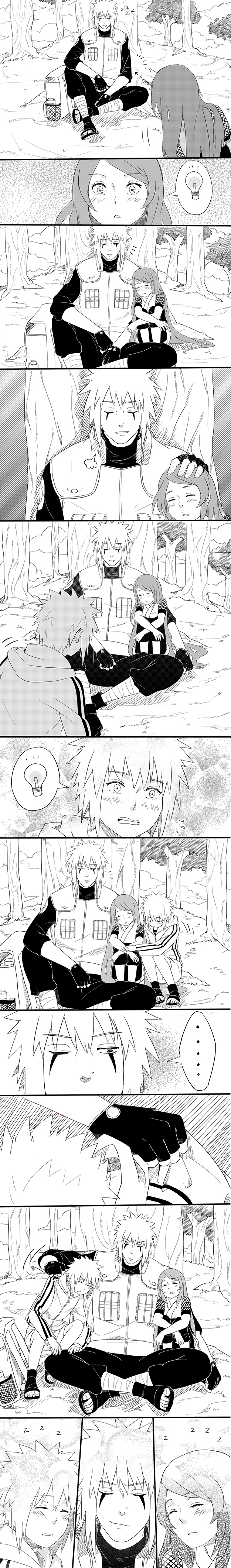 ,,Love from the beginning, Minato?"