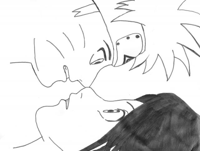 Naruto kiss with....