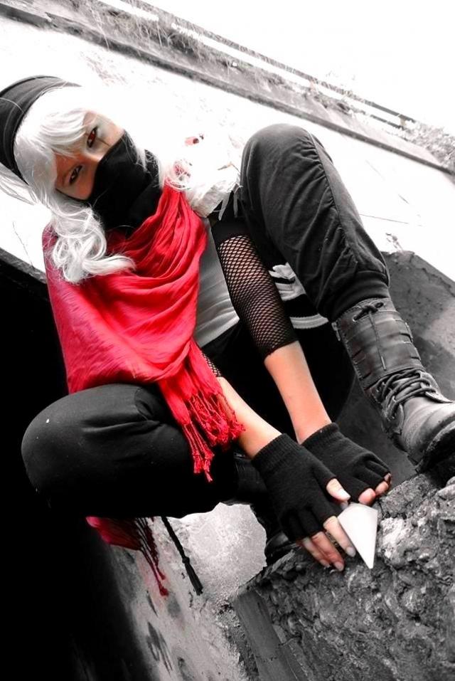 ANBU Kakashi oiroke cosplay 2