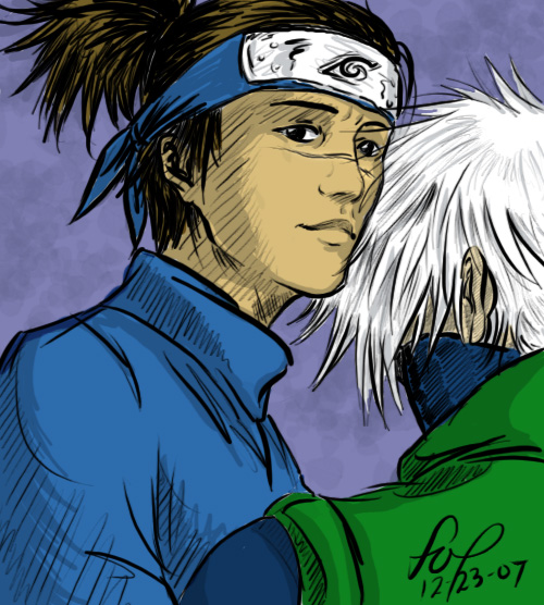 Iruka a Kakashi