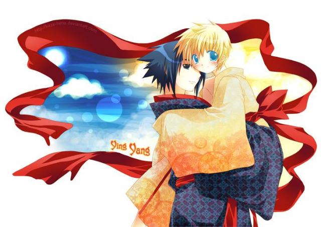 Naruto and Sasuke