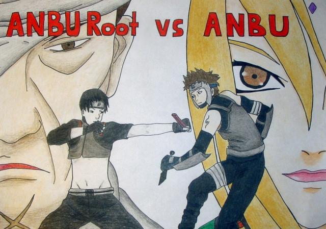 ANBU Root vs ANBU