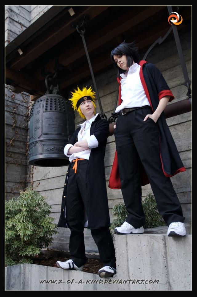 Naruto & Sasuke (Twinfools & UchihaYuna)...Konoha high school