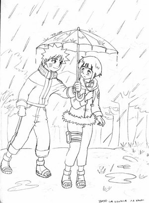 in rain