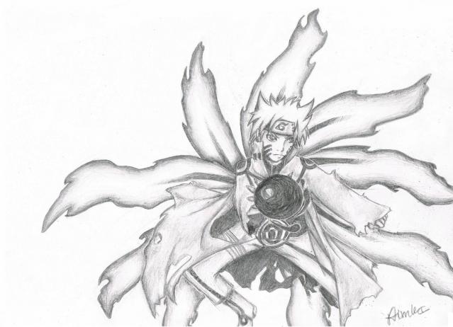 Naruto Kyuubi mode