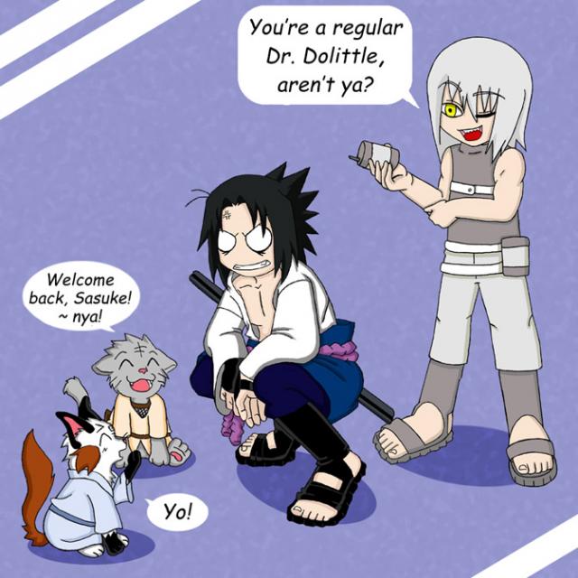 Cat_Chat_With_Sasuke