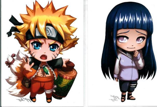 Chibi Naruto a Hinata