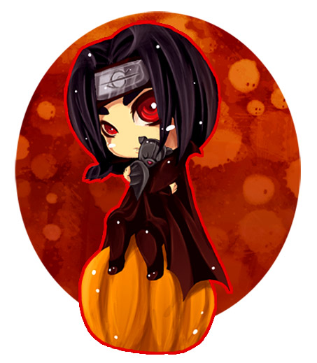 Chibi Itachi Halloween