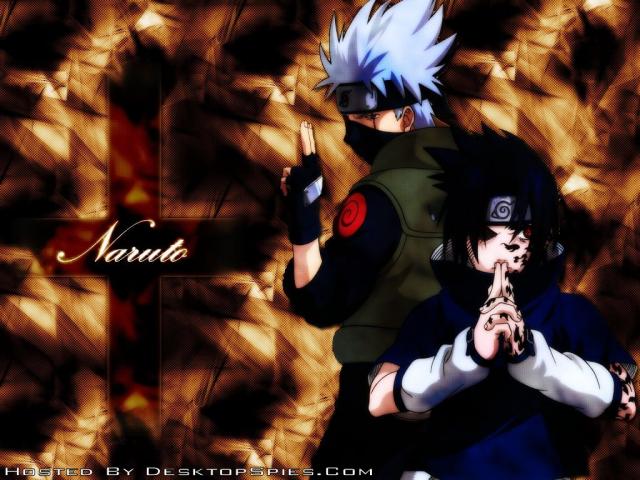 Kakashi and Sasuke