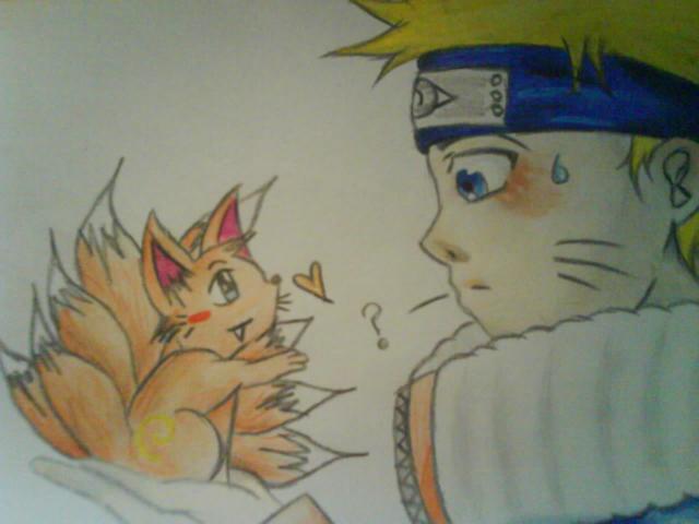 Naruto + Kyuubi :D:D