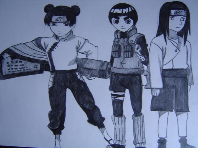 Ten Ten Lee a Neji