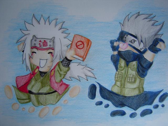 Kakashi a Jiraiya :-D