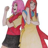 Sakura aaa Kushina :)