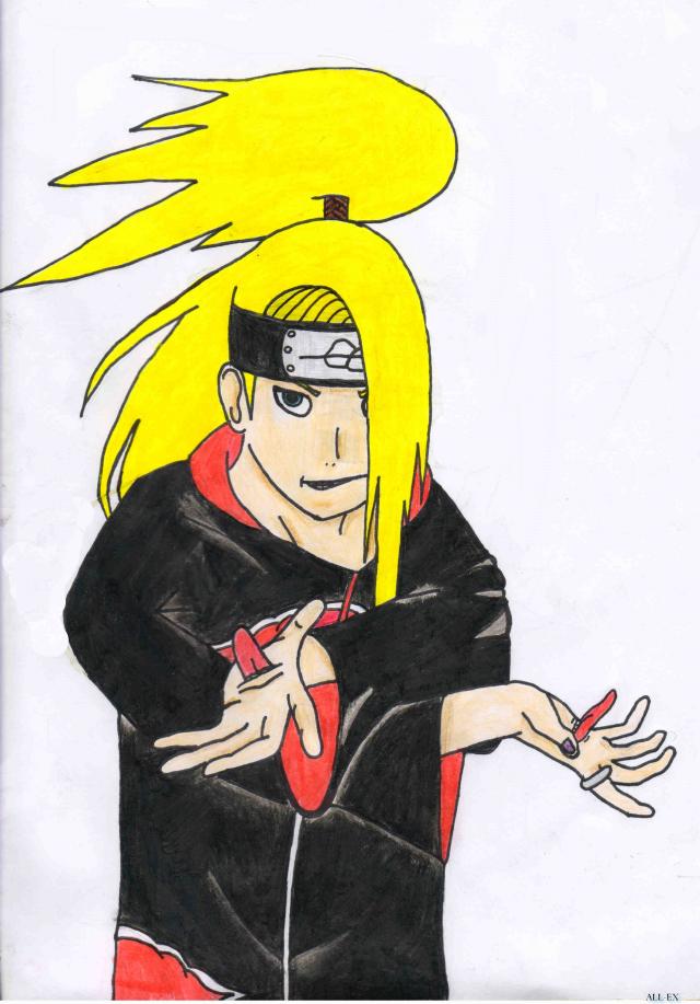 Deidara - pastelkama