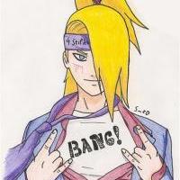 My FanArt - Deidara: Art is BANG!