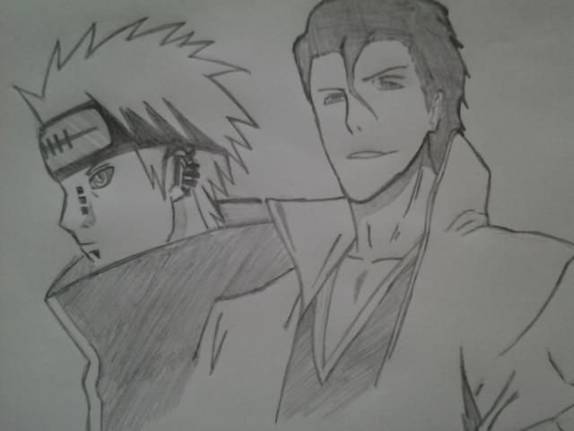 Pein and Aizen