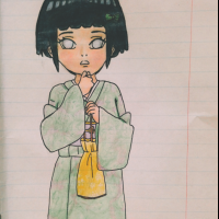 Hyuga Hinata in kimono