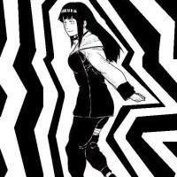 Hinata shippuuden-Black and White